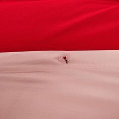 Soft Love Çift Kişilik Nevresim Takımı - Kırmızı / Pembe