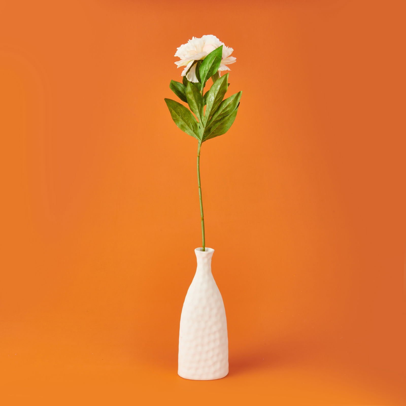 Şakayık Yapay Çiçek - Krem - 70 cm