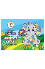 Lino Dot Markers Boyama Kitabı Hayvanlar
