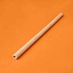 6'lı Bambu Pipet - Açık Kahverengi - 20 cm
