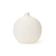 Deco Minsk Vazo - Beyaz - 25 cm