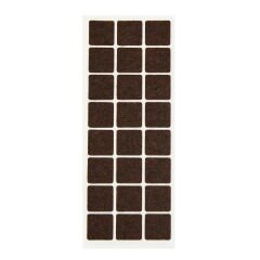 Mobilya Zemin Koruyucu Keçe - 2x2 cm - Asorti
