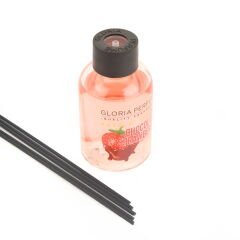 Perfume Chocolate Strawberry Bambu Çubuklu Oda Kokusu - Şeffaf - 150 ml