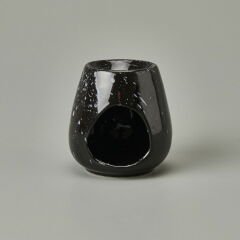 Deco Enyo Seramik Buhurdanlık - Siyah - 11 cm