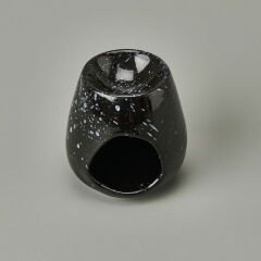Deco Enyo Seramik Buhurdanlık - Siyah - 11 cm