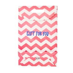 Gift For You Fiyonklu Karton Çanta - Pembe - 38x25 cm