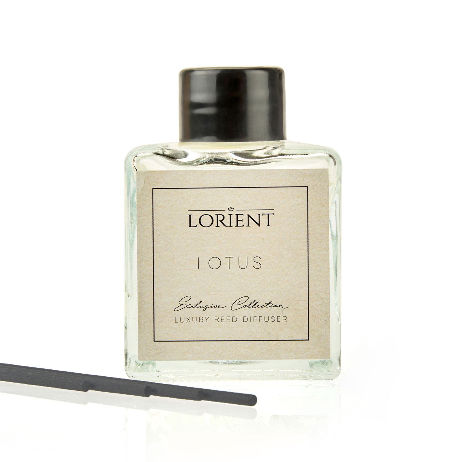 Lotus Luxury Çubuklu Oda Kokusu - Şeffaf - 100 ml