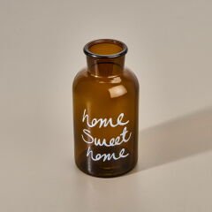 Deco Dune Amber Vazo - Kahverengi - 20x10 cm