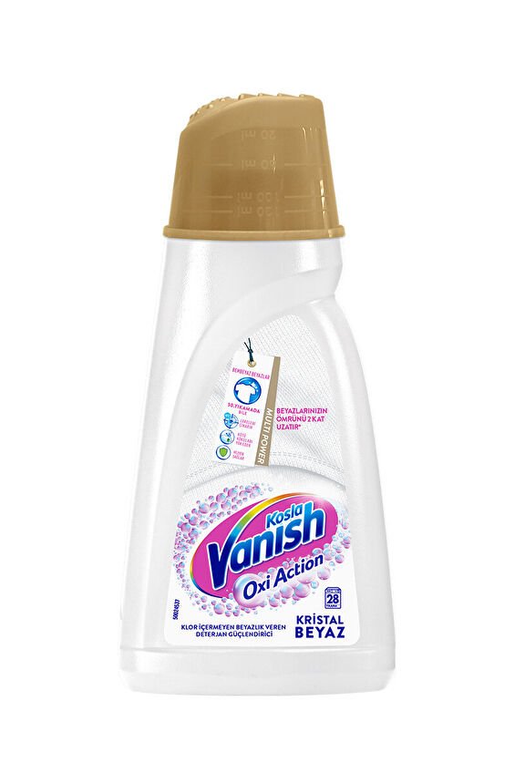 Vanish Kosla Multipower 1400 ml Beyaz Sıvı Leke Çıkarıcı Deterjan Güçlendirici