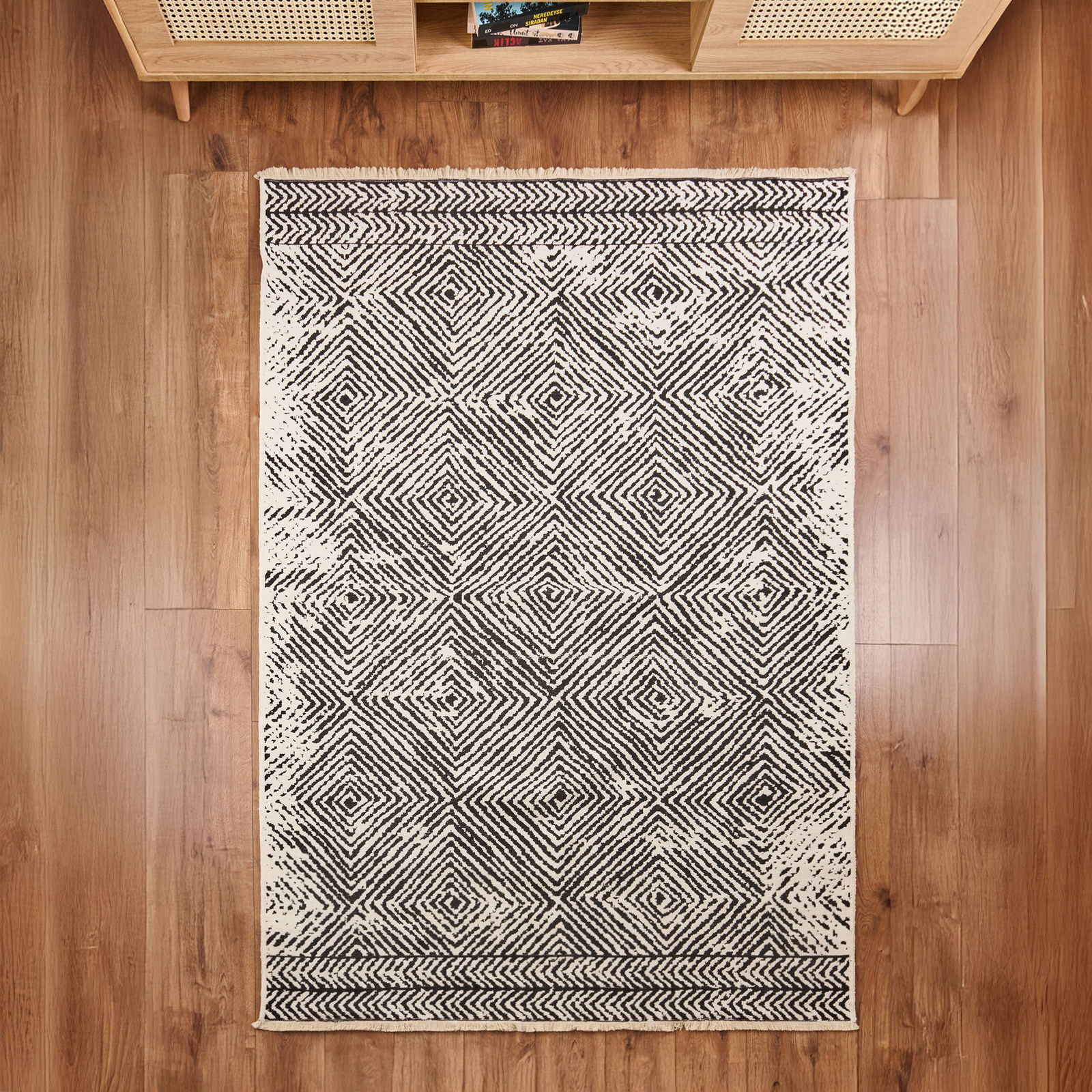 Soft Oad Halı - Siyah - 160x230 cm