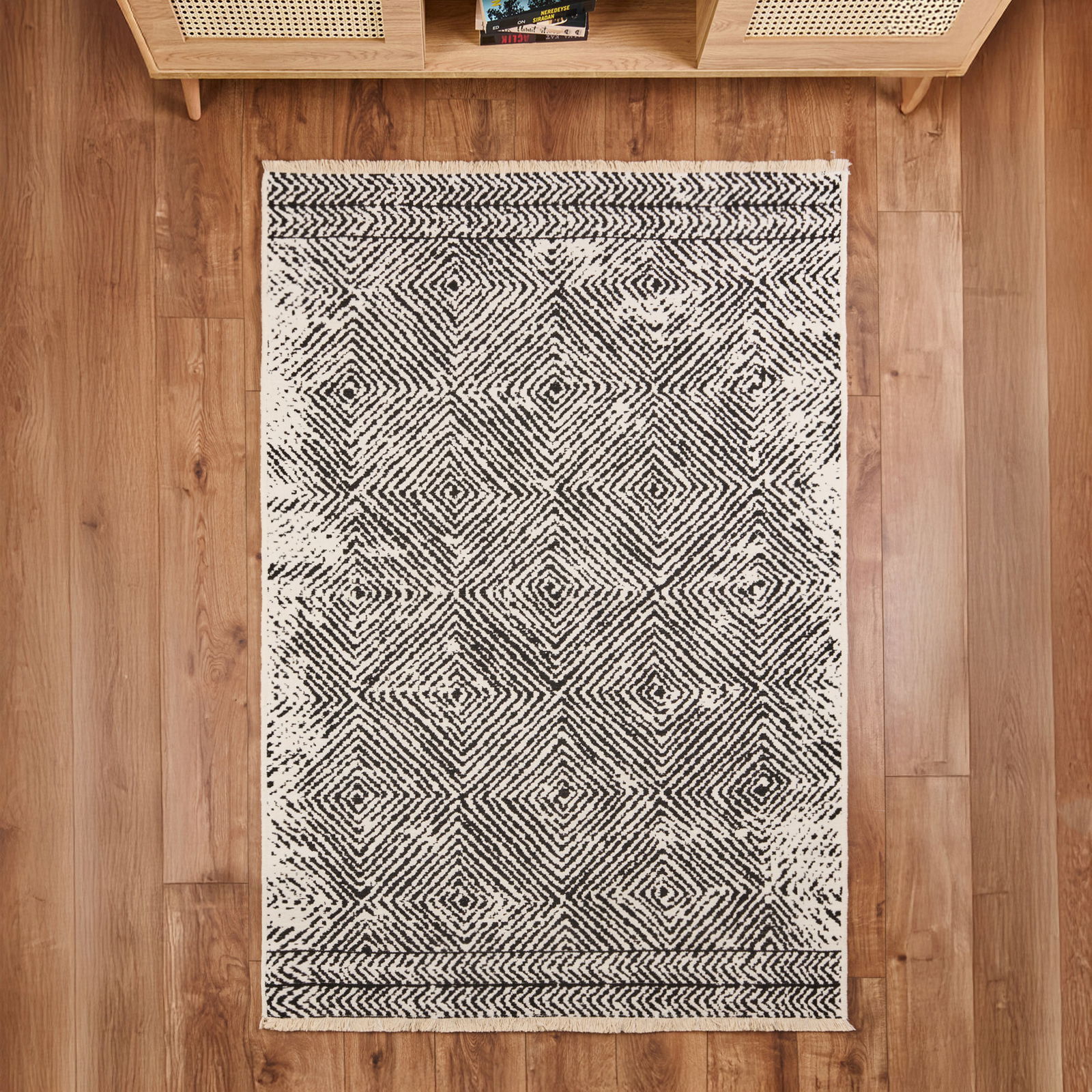 Soft Oad Halı - Siyah - 120x180 cm