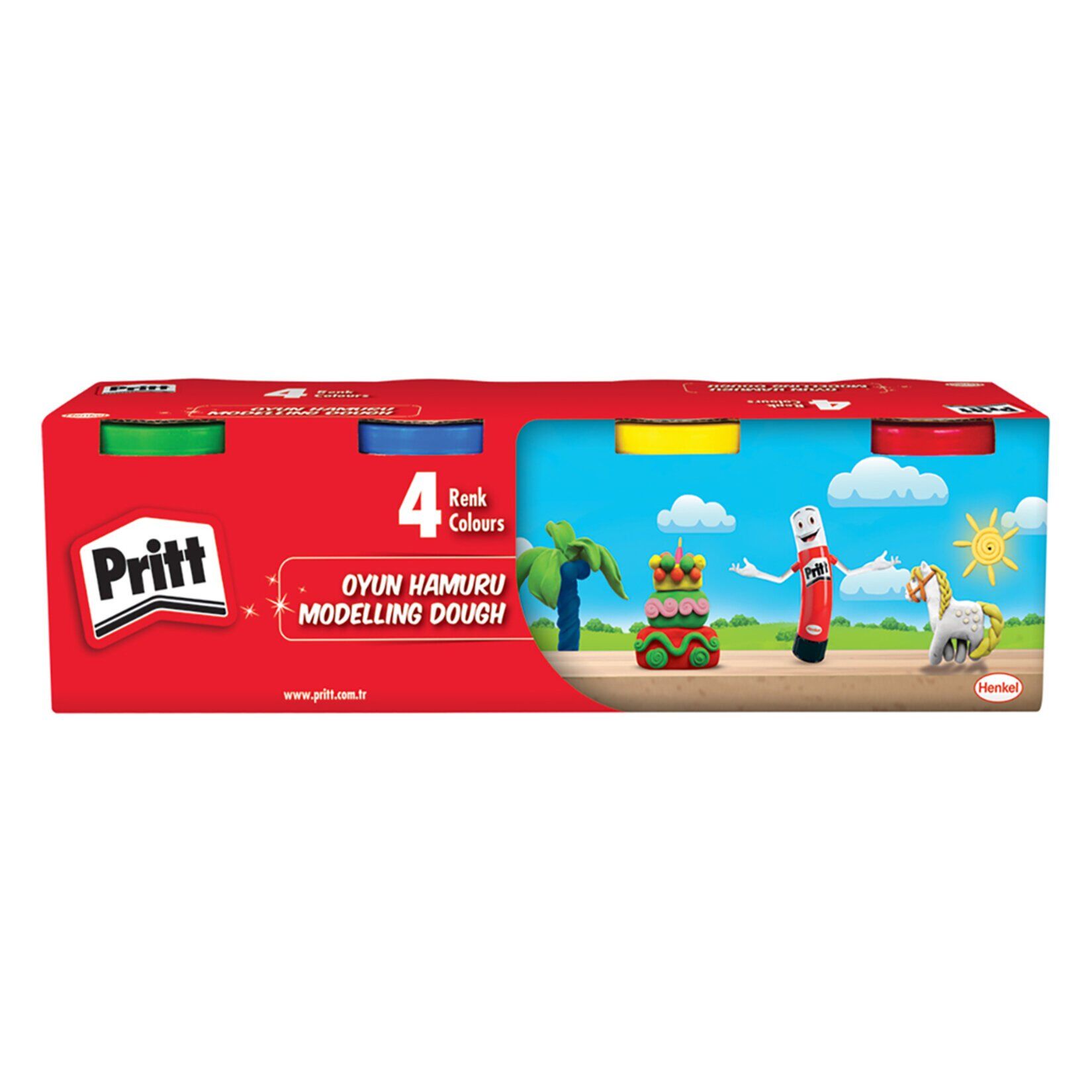 Pritt Oyun Hamuru 4x100 gr