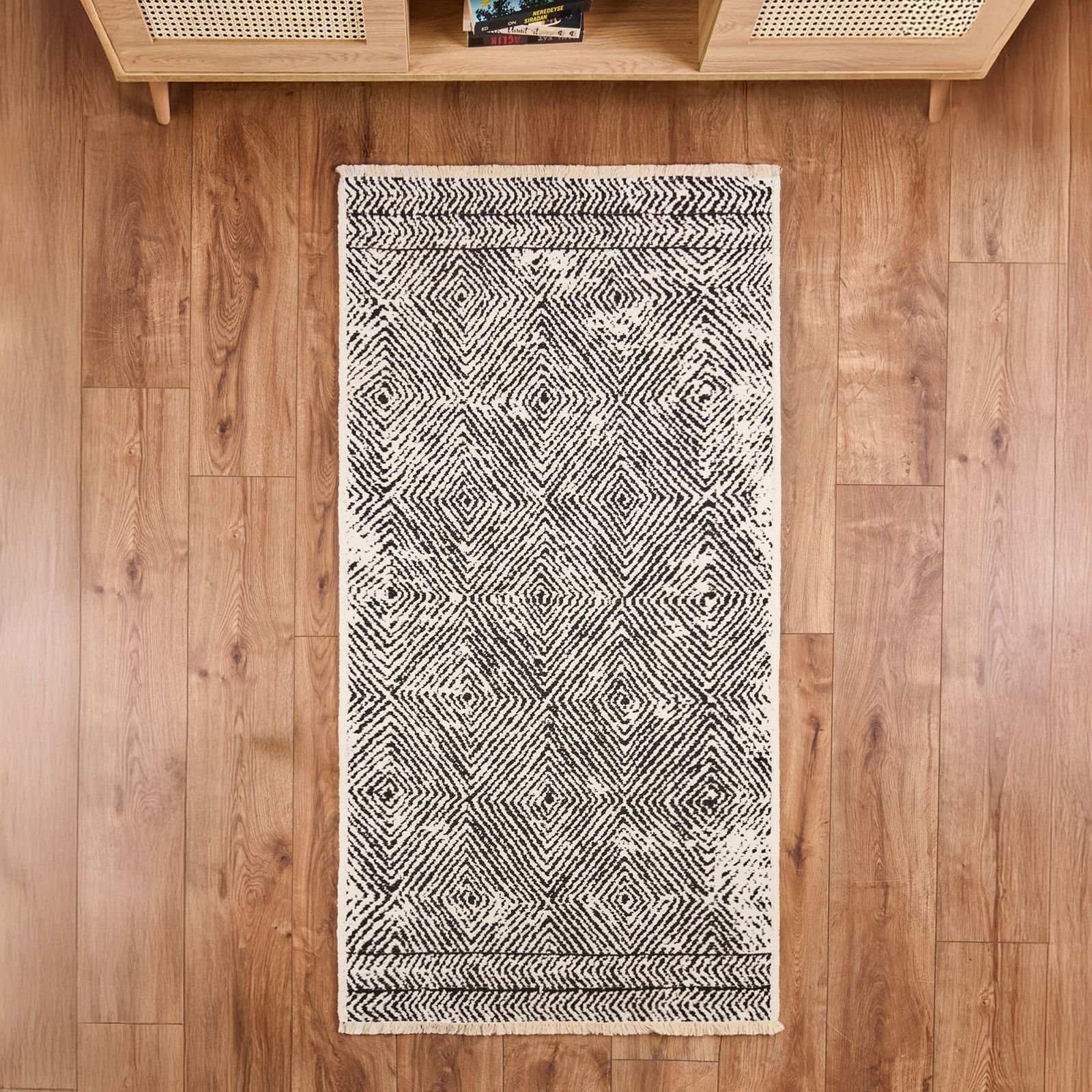 Soft Oad Halı - Siyah - 80x150 cm