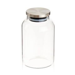 Home Borosilikat Cam Kavanoz - Şeffaf - 9x14 cm