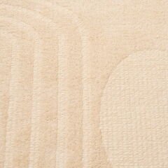 Soft Cobbler Dekoratif Halı - Bej - 80x150 cm