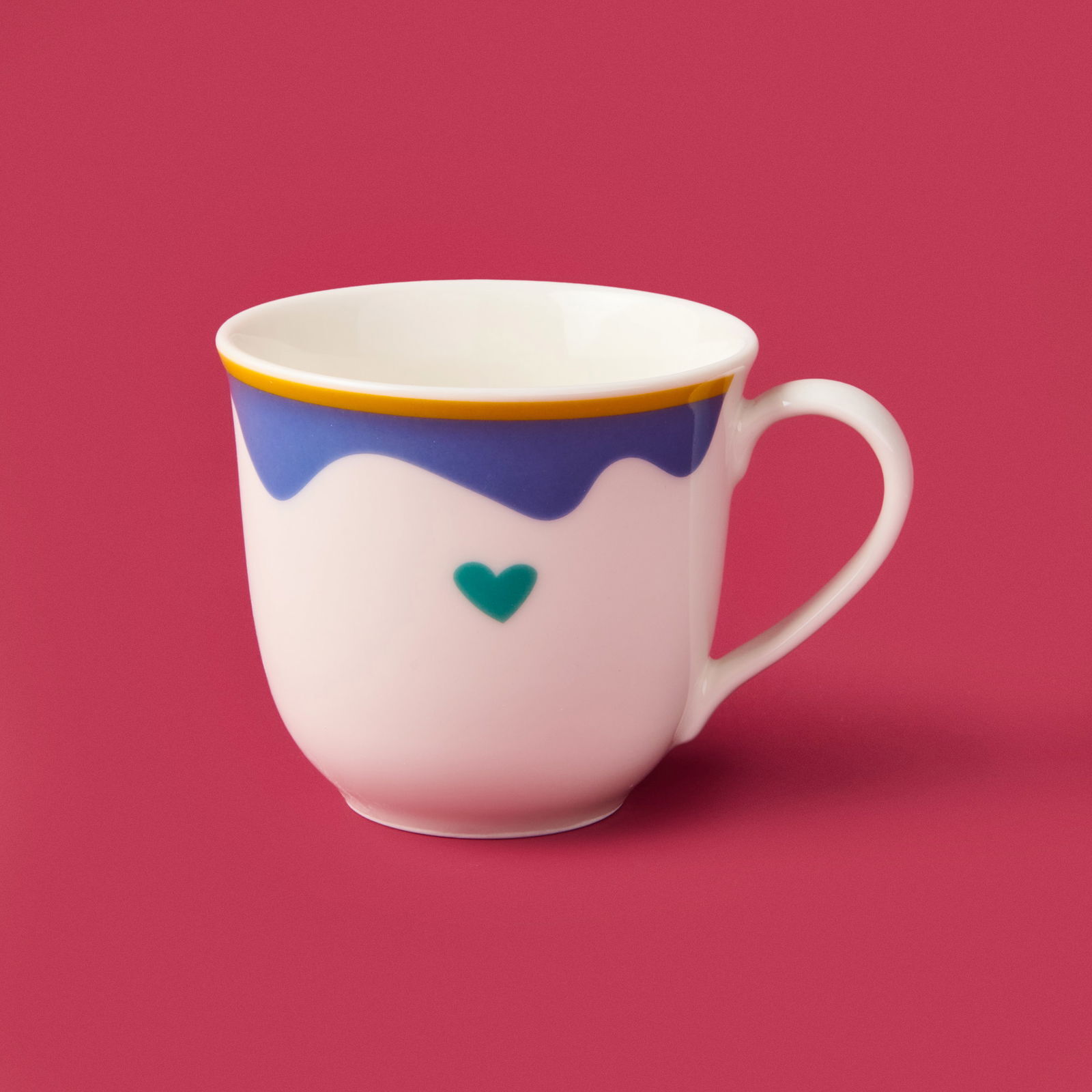 Kitchen Granny Kupa - Mavi / Sarı - 290 ml