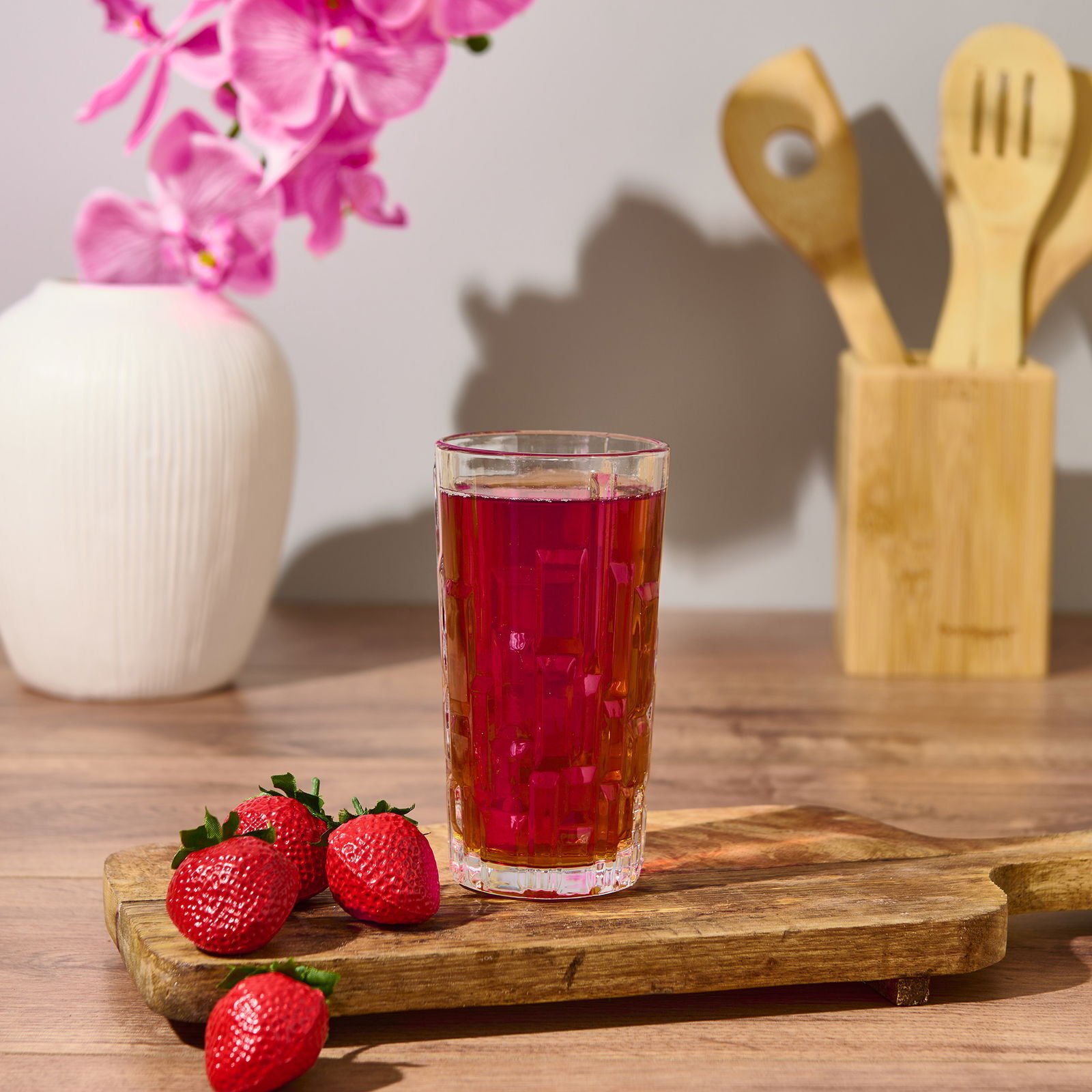 Cam Meşrubat Bardağı - Şeffaf - 305 ml