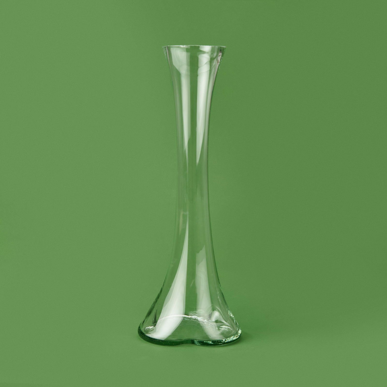 Fil Ayağı Vazo - Şeffaf - 40 cm