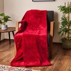 Soft Wellsoft TV Battaniyesi - Kırmızı - 120x160 cm