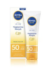 Nivea Sun YaşlanmaLeke Karşıtı Yüz Kremi SPF 50 50 ml