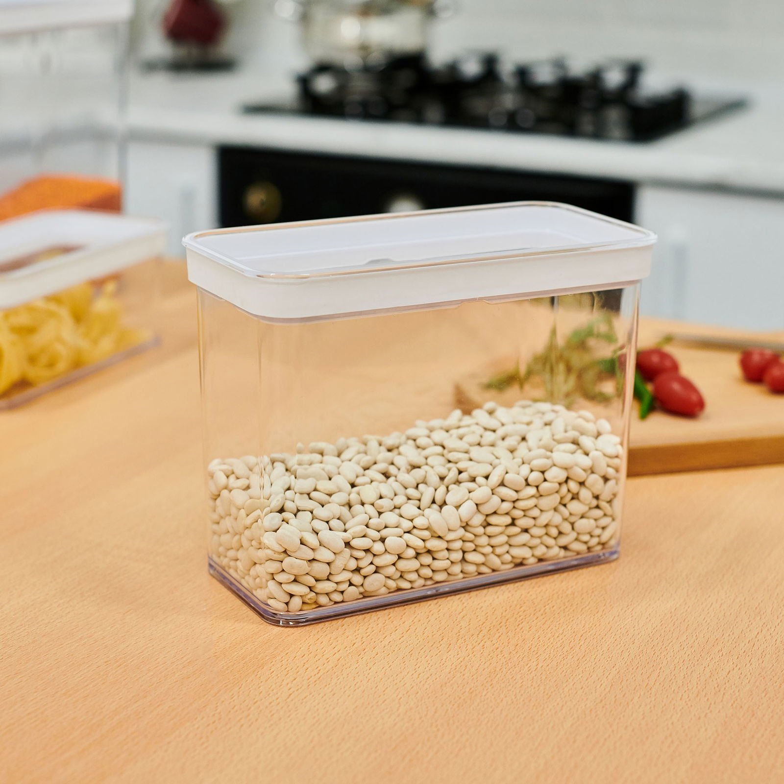 System Dikdörtgen Saklama Kabı - 2 lt