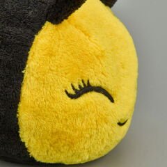 Soft Arı Figürlü Yastık - Renkli - 37x17 cm