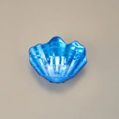 Deco Oyster Dekoratif Tabak - Lacivert - 10 cm