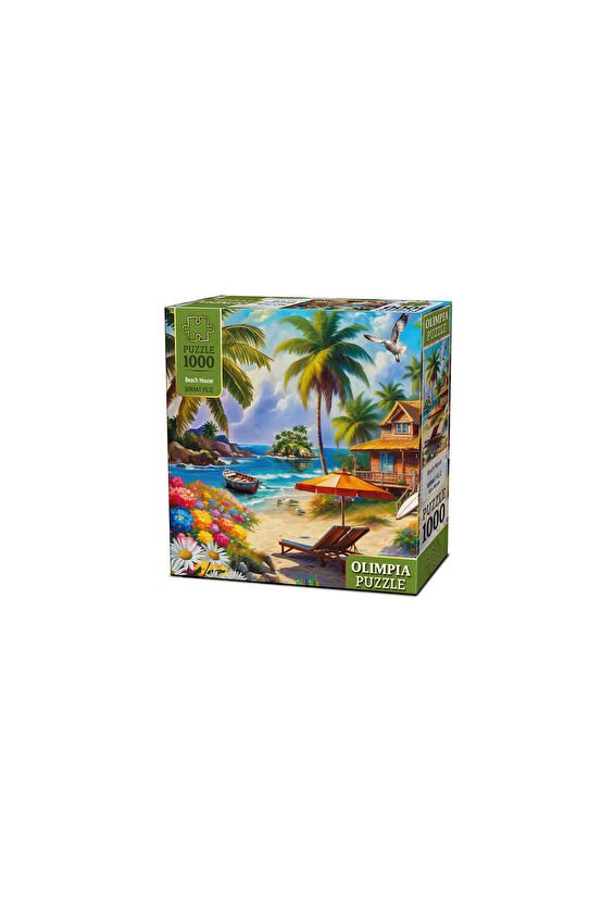 Olimpia Puzzle Sahil Evi 1000 Parça