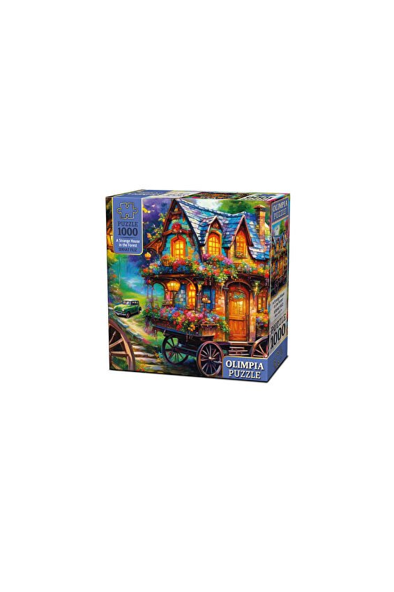 Olimpia Puzzle Ormandaki Ev 1000 Parça