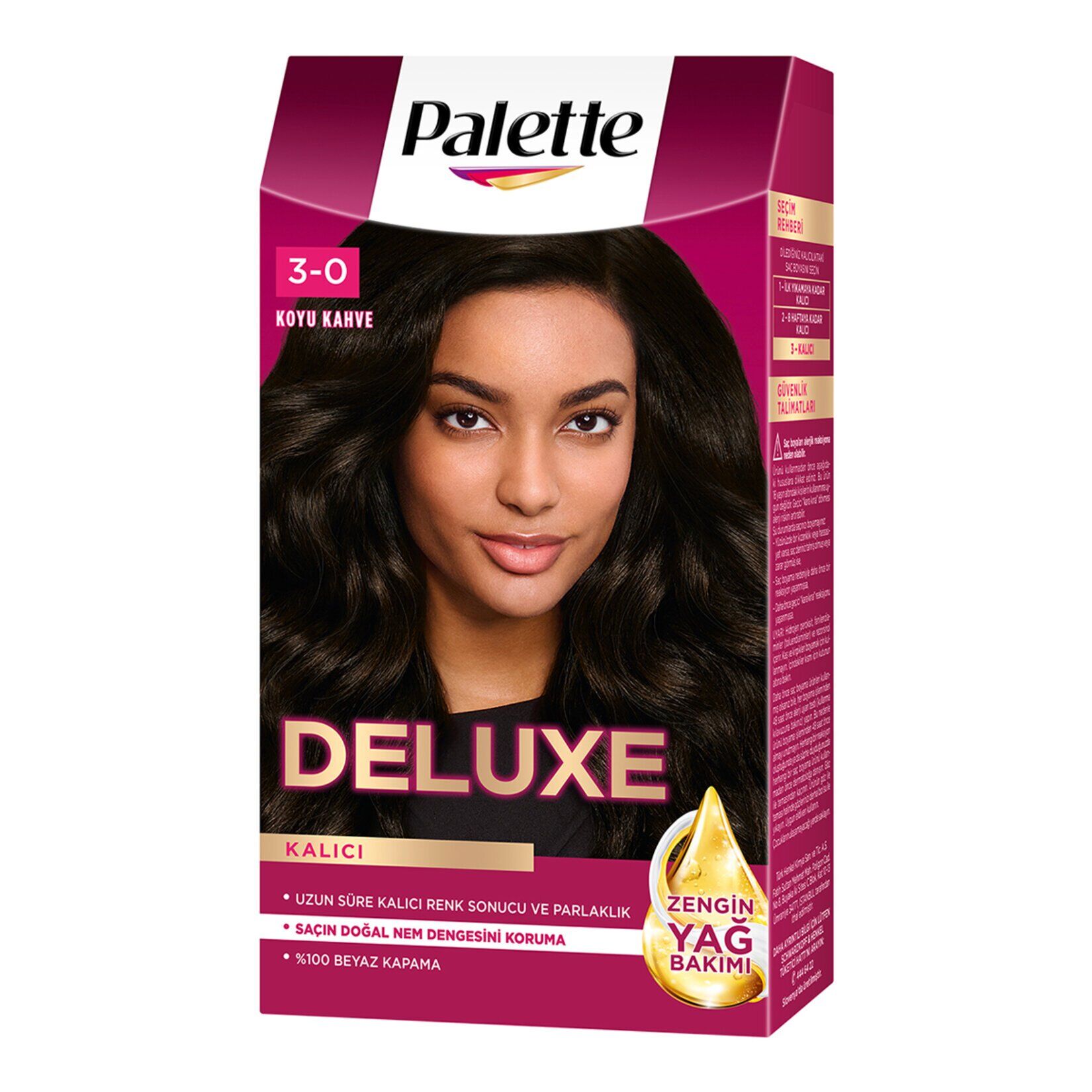 Palette Deluxe Saç Boyası Koyu Kahve 3-0 115 Ml