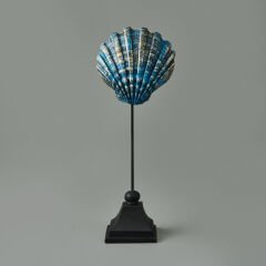 Deco Seashell Dekor - Mavi / Gold - 32 cm