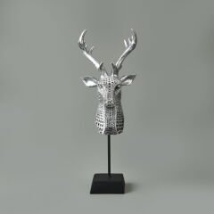 Deco Ciervo Dekor - Gümüş - 29 cm