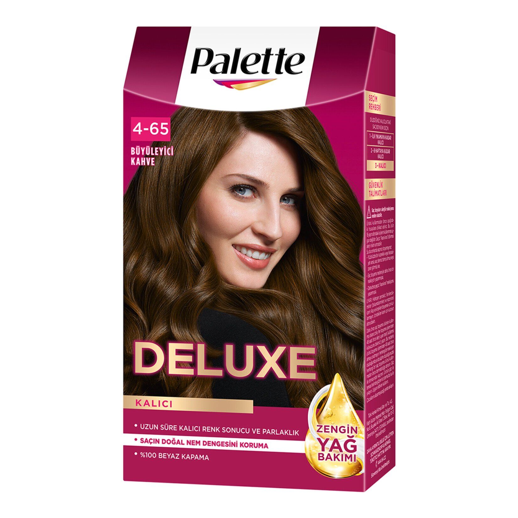 Palette Deluxe Saç Boyası 4-65 Büyüleyici Kahve 115 ml