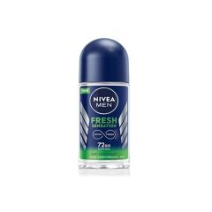 Nivea Men Fresh Sensation Roll on Deodorant, 72 Saat Anti-perspirant Koruma, 50ml