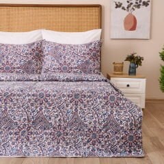 Fronda Beldorre Her Mevsim Çift Kişilik Pike Seti - Renkli