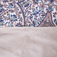 Fronda Beldorre Her Mevsim Çift Kişilik Pike Seti - Renkli