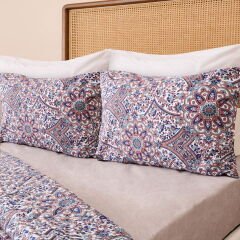 Fronda Beldorre Her Mevsim Çift Kişilik Pike Seti - Renkli