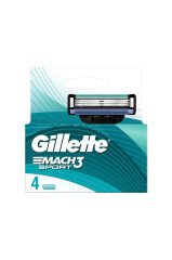 Gillette Mach3 Sport Yedek Bıçak 4'lü