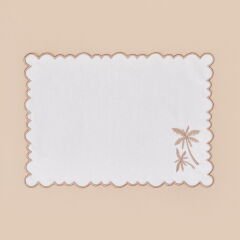 Soft Palm Amerikan Servis - Beyaz - 30x50 cm