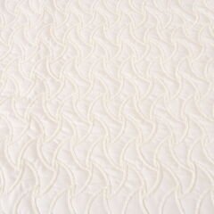 Store Adriel Çift Kişilik 3 Parça Yatak Örtüsü Seti - Krem