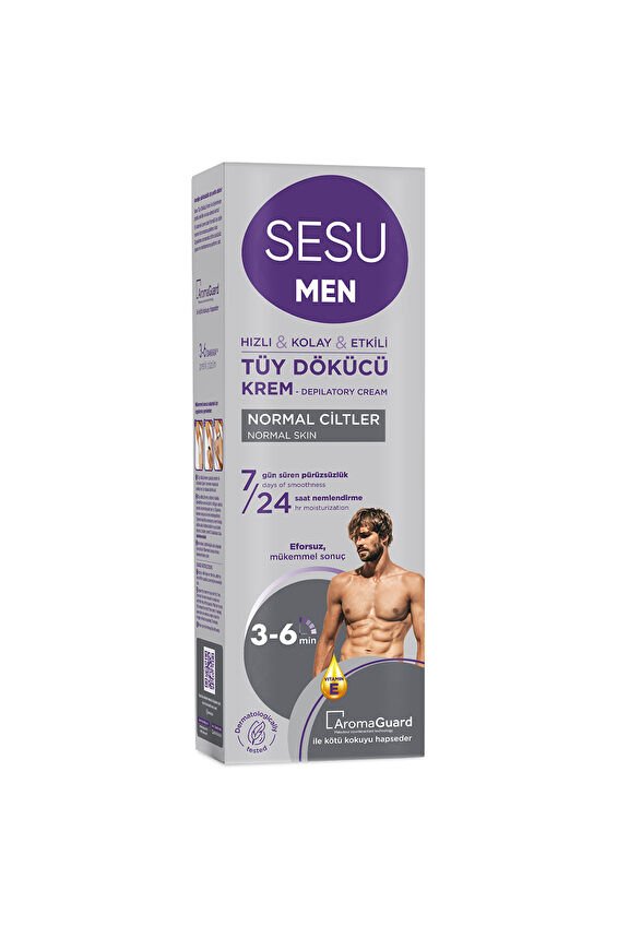 Sesu Tüy Dökücü Krem Erkek 200 ml