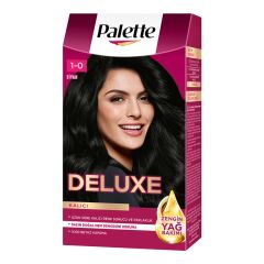 Palette Deluxe Saç Boyası Siyah 1-0 115 Ml