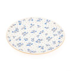 Porselen Robi Servis Tabağı - Renkli - 25 cm