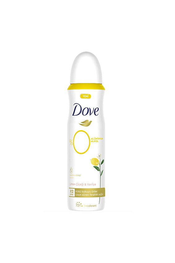 Dove Deo Limon Çiçeği  Vanilya Kadın 150 ml
