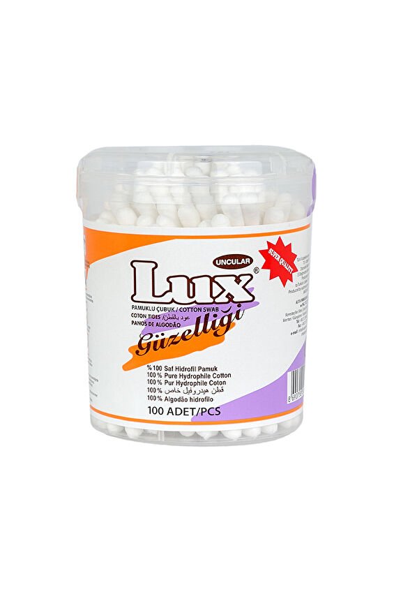 Lux Kulak Çubuğu 100'Lü