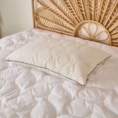 Soft Pamuk Yastık - Beyaz - 50x70 cm