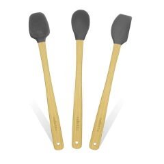 İndigo 3'lü Spatula Seti - Gri - 26 cm