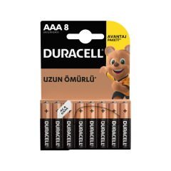 Basic İnce 8'li AAA Kalem Pil