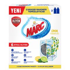 Marc Çamaşır Makinesi Temizleyici Limon 2x250 ml