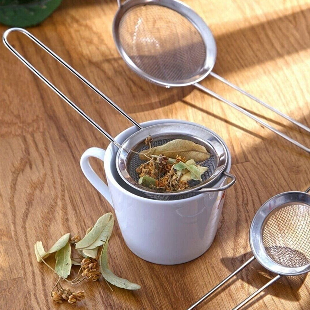 Çelik Çay Süzgeci - 16 cm